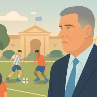 Claudio Tapia no asistió a la final del Trofeo de Campeones por motivos logísticos