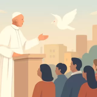 El papa León XIV exhorta a una “paz desarmada” y critica el aumento del rearme mundial