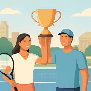 Julia Riera y Mariano Navone se consagraron en el torneo Road to Australia en Buenos Aires