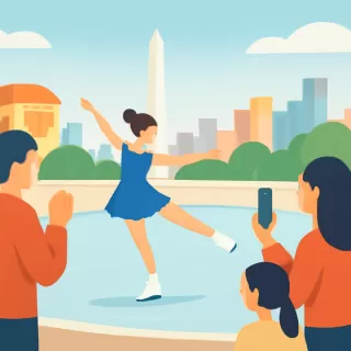 Atlético Villegas presentó el cierre anual de patín artístico “Guardianes del Equilibrio”