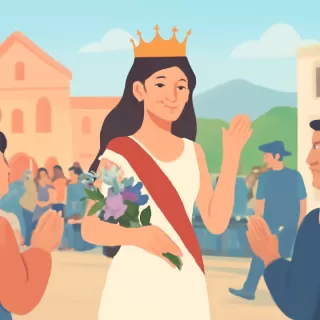 Javiera Bravo, nueva reina de la Vendimia de Luján de Cuyo 2025