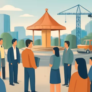 Nueve empresas se presentan a la licitación para obras en la Rotonda de la Calesita en Mendoza