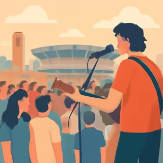 Pity Álvarez ofreció un concierto multitudinario en el Estadio Mario Alberto Kempes