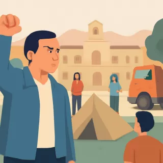 Sindicato de Camioneros de Salta advierte con acampar en plaza si perjudican a los trabajadores