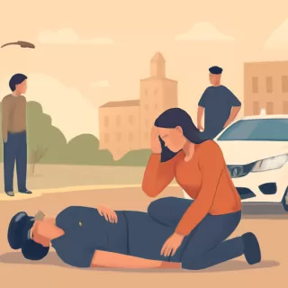 Una joven agente de policía murió tras ser embestida en un control vial en Oliva