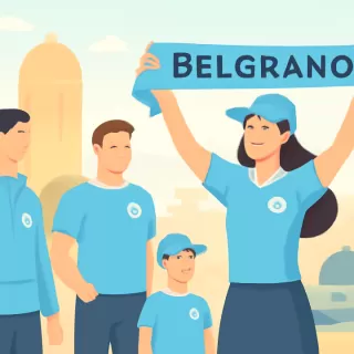 Cuánto debe gastar un hincha de Belgrano para vestirse con la indumentaria oficial