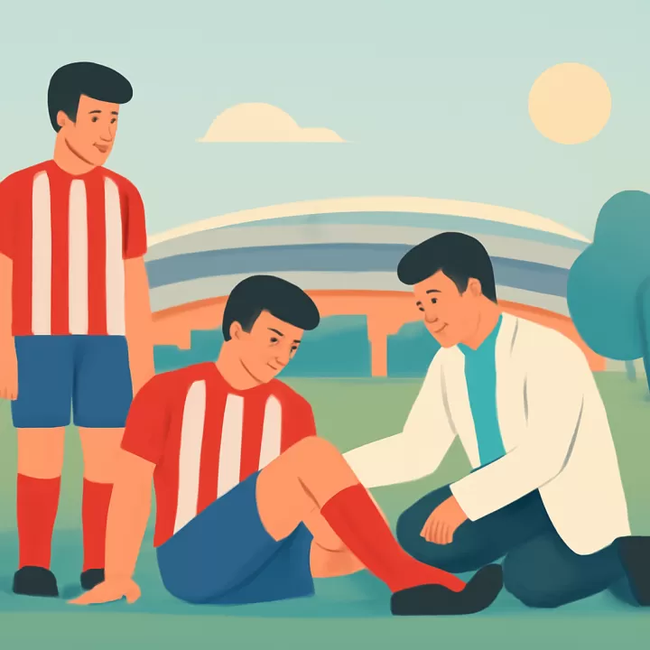 Nico González se lesionó en la victoria del Atlético Madrid contra Girona en La Liga