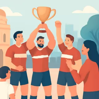 Vikingos se consagró campeón en el Seven interno de Villegas Rugby Club