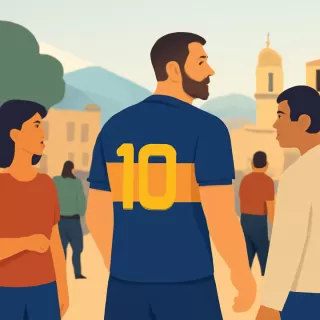 André-Pierre Gignac sorprendió con una camiseta histórica de Boca en Monterrey