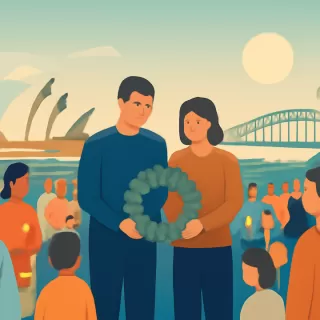 Australia rinde homenaje a víctimas de ataque antisemita en Bondi Beach