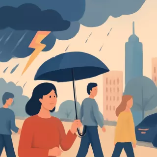 Alerta por tormentas en gran parte de Argentina y pronóstico del tiempo para el AMBA