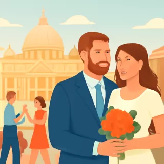 Conor McGregor se casó en el Vaticano y celebró con una fiesta privada en Roma