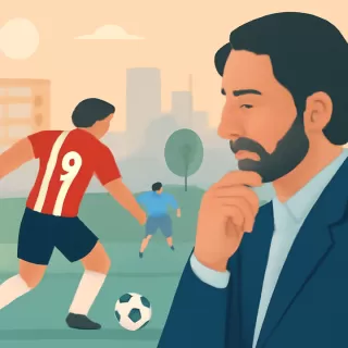 Domínguez recordó el partido en que tuvo que marcar a Alario, clave en su quinto título como DT