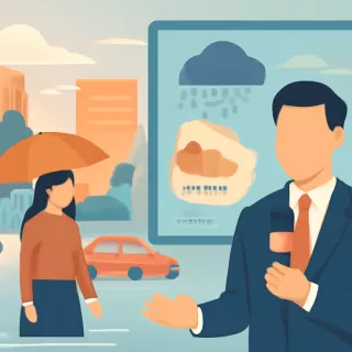 Dos departamentos de Uruguay afectados por fenómeno de río atmosférico, según meteorólogo