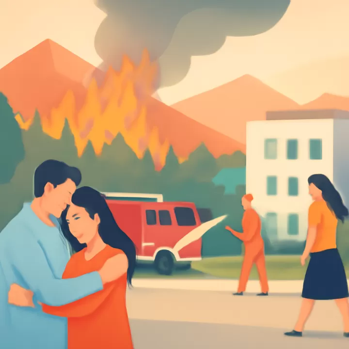 Incendio en zona de interfase detrás del sanatorio en Bariloche fue controlado