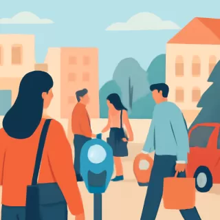 Eldorado suspende cobro de estacionamiento medido para impulsar compras navideñas