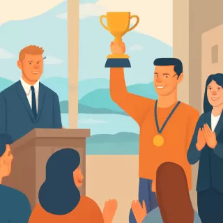 Dante Pizzuti fue elegido Deportista del Año en Bariloche