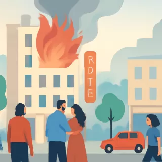 Incendio en Once afectó un local de ropa y un hotel, 12 personas hospitalizadas por inhalación de humo