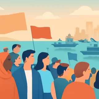 La Global Sumud Flotilla planifica un viaje a Gaza con 100 barcos y más de 3.000 participantes