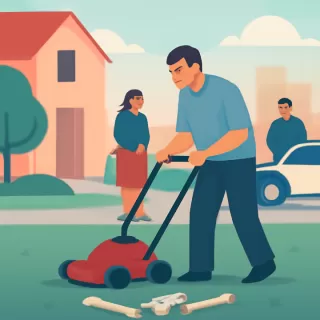 La Plata: hombre encuentra huesos humanos al cortar el pasto en su casa alquilada