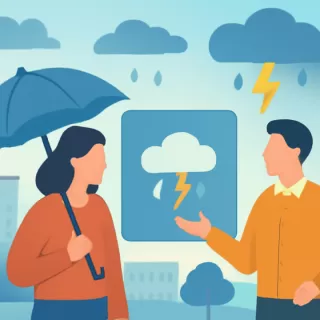 Pronóstico de lluvias y tormentas en Uruguay para Navidad según Inumet