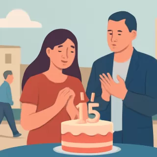 Claudio Úbeda celebró el 15 de su hija mientras espera la decisión de Riquelme sobre su futuro en Boca