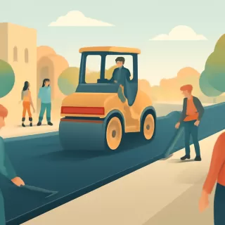 Pavimentaron 400 metros lineales de la calle Río Uruguay en Gualeguaychú