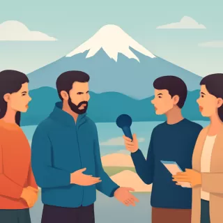 Guías de montaña detallan el incidente con Christian Petersen durante excursión al volcán Lanín