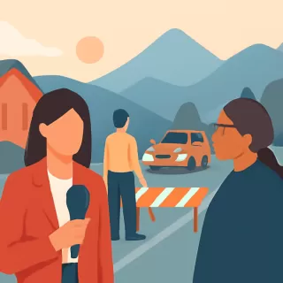 Se define el desalojo mapuche en la zona de El Álamo por la ruta de circunvalación en Villa La Angostura