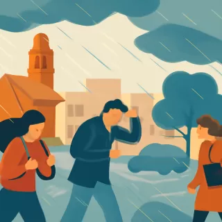 Tormentas y vientos fuertes previstos para Córdoba durante la noche del domingo y madrugada del lunes