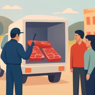 Secuestran 400 kilos de carne sin documentación en operativo en San Rafael