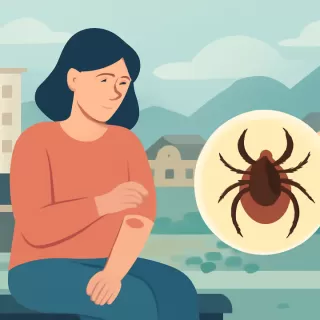 Caso inusual de enfermedad vinculada a picaduras de garrapata en Rawson, Chubut