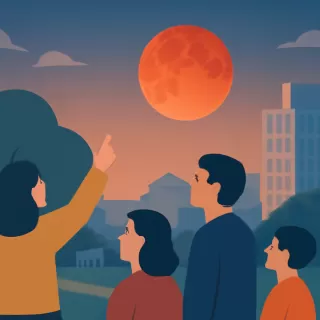 Argentina será uno de los mejores lugares para observar la Luna de Sangre en marzo de 2026