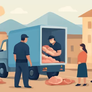 Decomisaron más de 350 kilos de productos cárnicos en General Alvear