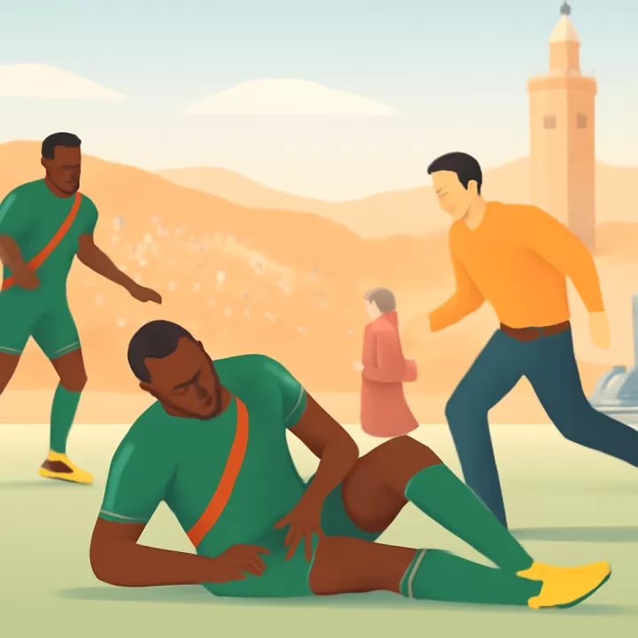 Patson Daka se lesiona tras festejo en la Copa Africana de Naciones 2025