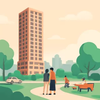 Inauguran la torre residencial Huergo 475 en Buenos Aires con plaza pública