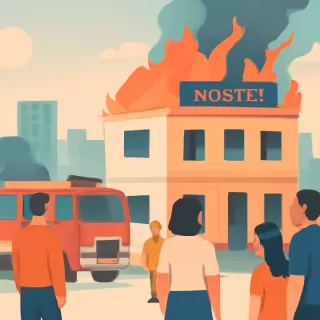 Incendio en un hostel en Punta del Este comenzó en un depósito y afectó cuartos