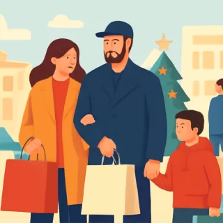 Jennifer López y Ben Affleck realizan compras navideñas en Los Ángeles