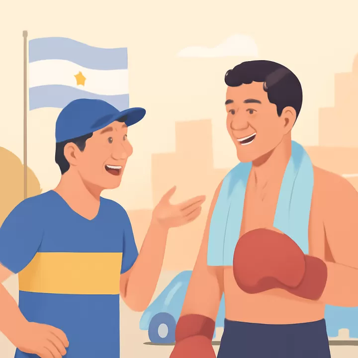 Maravilla Martínez responde con humor a invitación de hincha de Boca para jugar en el club
