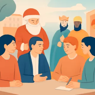 Especialistas analizan la tradición de Papá Noel y los Reyes Magos y su influencia en la infancia