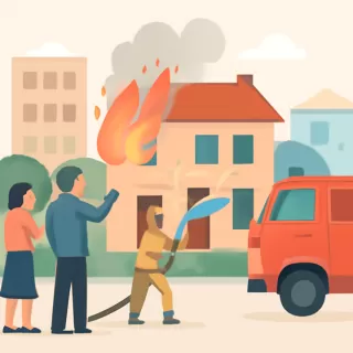 Principio de incendio en vivienda del Macrolote 02 fue controlado rápidamente