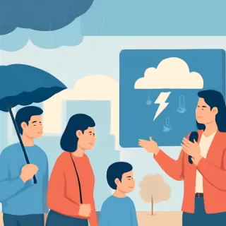 Inumet anuncia llegada parcial de río atmosférico con lluvias y tormentas aisladas en Uruguay