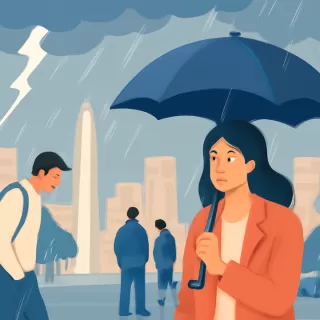 Alerta por tormentas en el AMBA el 24 de diciembre tras intensas lluvias del día anterior