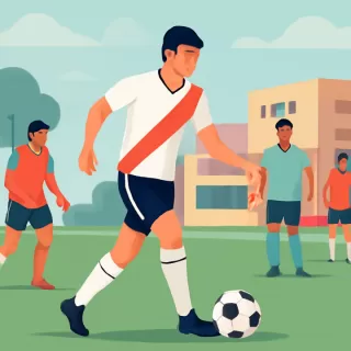 Aníbal Moreno realizó su primer entrenamiento con River en Ezeiza