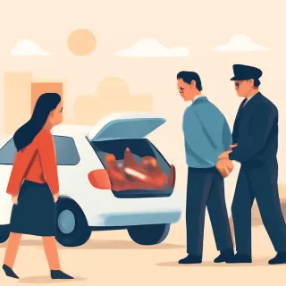 Funcionario de Chubut detenido con 27 chivos faenados en vehículo oficial, despedido y denunciado