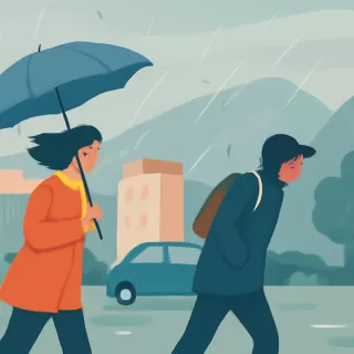 Clima en Bariloche: continúan las precipitaciones y se esperan vientos fuertes