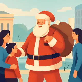 El origen de Papá Noel y su llegada a la Navidad argentina