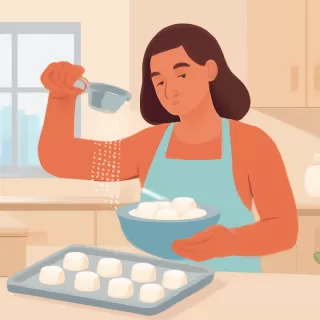 El secreto tradicional para evitar que los malvaviscos navideños queden pegajosos