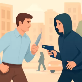 Comerciante de Mar del Plata ahuyentó a un ladrón armado con una cuchilla