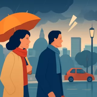 Alerta amarilla por tormentas en el AMBA durante la Nochebuena